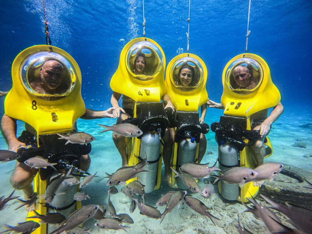 Unforgettable Underwater Scooter Experience